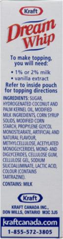 Powdered Topping Mix