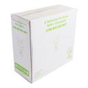 8 in PLA Bio White Milkshake Straw