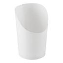 CONTAINER FRENCH FRY CARTON WHITE ROUND MED.