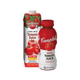 Contains 10 Tomato Juice products
