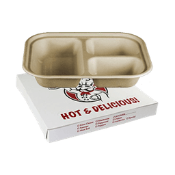 Contains 6 Disposable Take-out Boxes and Holders products