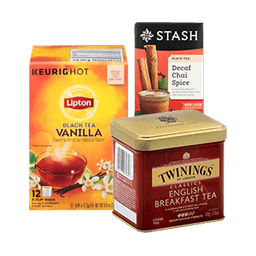 Contains 57 Hot Teas products