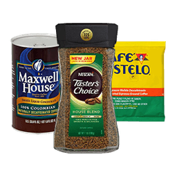 Contains 10 Decaffeinated Coffee products