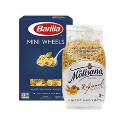 Contains 6 Italian Pasta products