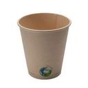 Compostable Bamboo Hot Cup, 10 Ounce Capacity