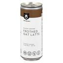 Frothed Black Coffee Latte with Oat Milk, 207 Milliliter