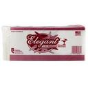 White 1 Ply 4 Fold Beverage Napkin, 500 count