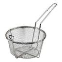 Round Nickel Plated Wire Fry Basket, 11.5 inch