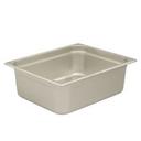 304 Stainless Steel 22 Gauge Heavy Weight Anti Jamming Half Size Steam Table Pan, 6 inch Deep