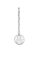 Nickel-Plated Spiral Wire Skimmer, 6 inch Dia Bowl