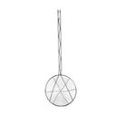 Nickel-Plated Spiral Wire Skimmer, 7 inch Dia Bowl