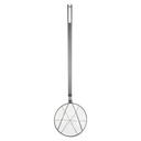Nickel-Plated Spiral Wire Skimmer, 9 inch Dia Bowl