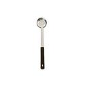 Stainless Steel One-Piece Perforated Portioner with Black Handle, 2 Ounce Capacity