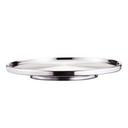 Stainless Steel Low Base Pastry Stand, 12 inch