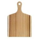 Acacia Wood Serving Board with Handle, 16 x 10 inch