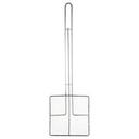 Stainless Steel Square Medium Mesh Skimmer, 6.5 x 6.5 inch