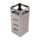 Stainless Steel 4 Side Square Grater, 9 x 4 x 4 inch
