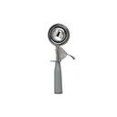 Stainless Steel Size 8 Standard Disher with Grey Handle, 3.71 Ounce Capacity