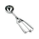 Ambidextrous Stainless Steel Size 50 Disher, 0.6 Ounce Capacity