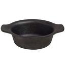Thermalloy Preseasoned Oval Mini Modern Cast Iron Dish, 12.5 Ounce Capacity