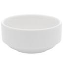 Palm Porcelain White Stacking Bowl, 10.5 Ounce Capacity