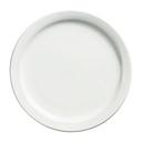Palm Porcelain White Dinner Plate, 9.5 inch