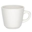 Palm Porcelain White Tall Cup, 7 Ounce Capacity