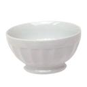 Stoneware White Café Au Lait Bowl, 16 Ounce Capacity