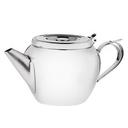 18/8 Stainless Steel Apple Shape Stackable Teapot with Strainer, 48 Ounce Capacity