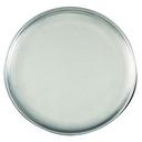 Thermalloy 18 Gauge Heavy Weight Aluminum Coupe Style Pizza Pan, 19 inch