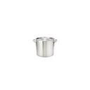 Thermalloy Standard Weight Aluminum Stock Pot, 8 Quart Capacity