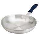 Thermalloy Heavy Weight Aluminum Natural Finish Fry Pan with ThermoGrip Silicone Sleeve, 14 x 2.5 inch