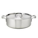Thermalloy Stainless Steel Braizer, 25 Quart Capacity