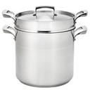 Thermalloy Stainless Steel 3 Piece Double Boiler Set, 20 Quart Capacity