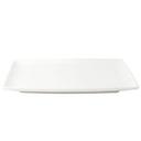 Foundation Porcelain Rectangular Coupe Plate, 12.25 x 8 inch
