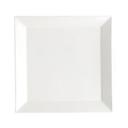 Foundation Porcelain Square Wide Rim Plate, 10 inch
