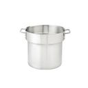 Thermalloy Standard Weight Aluminum Double Boiler Insert, 8 Quart Capacity