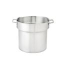 Thermalloy Standard Weight Aluminum Double Boiler Insert, 12 Quart Capacity
