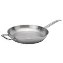 Elements Stainless Steel Fry Pan with Helper Handle, 14 x 2.4 inch