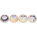 10 inch Banana Chocolate Coconut and Cookies and Cream Pie, 4 count
