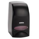 Essential Black High Capacity Manual Soap and Hand Sanitizer Dispenser, 1 Liter Capacity