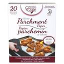 Parchment Paper Sheets, 20 count