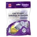 Plastic Coin Wrapper - Combo Pack, 25 count