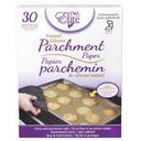 Natural Parchment Paper Sheets, 30 count