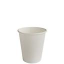 White Table Accents Single Wall Paper Cup, 4 Ounce Capacity