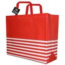 Red and White Reusable Bag, 16 x 6 x 13 inch