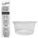 Clear Polypropylene Portion Cup, 3.25 Ounce
