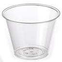 Crystal-Clear Polystyrene Tumbler, 9 Ounce Capacity