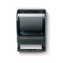Smoke Grey Push Bar Roll Towel Dispenser, 15.8 x 10.5 x 8.8 inch