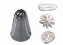 Stainless Steel 8 Point Rose Nozzle, 0.4 inch